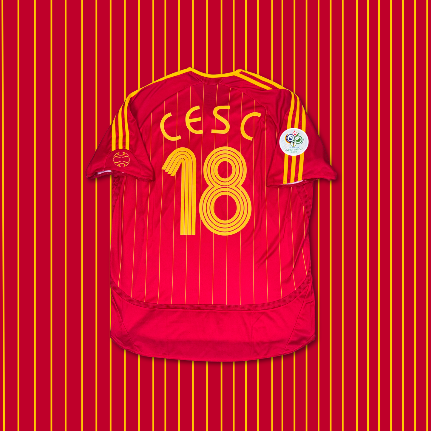 2006/07 Spain Home Shirt - Fabregas - L