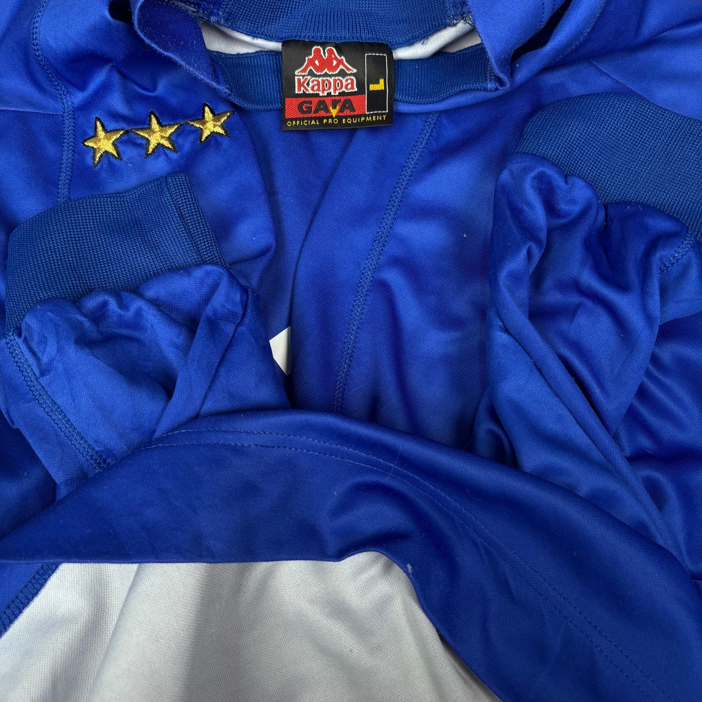 1999/00 Italy Home Longsleeve Shirt - Baggio - L