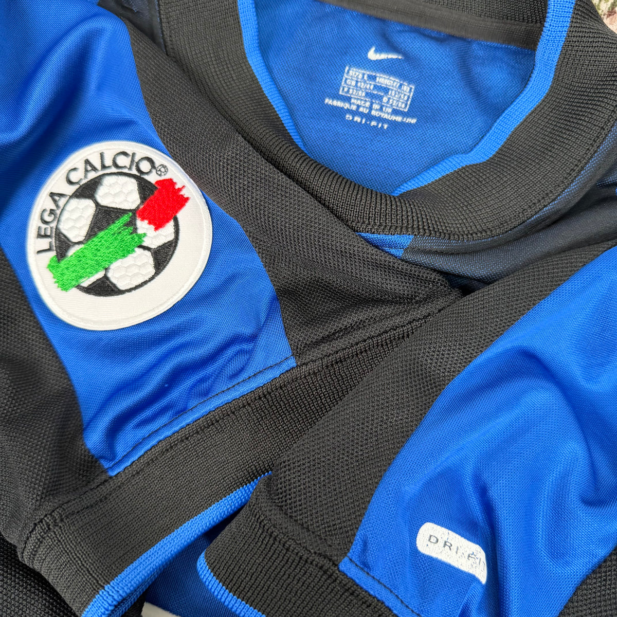 2000/01 Inter Milan Home Shirt - Zamorano - L