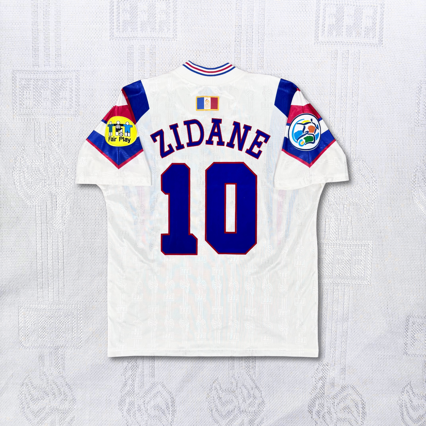 1996/97 France Away Shirt - Zidane - L