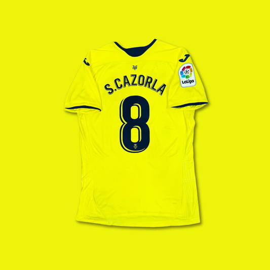 2018/19 Villareal Home Shirt - Cazorla - M