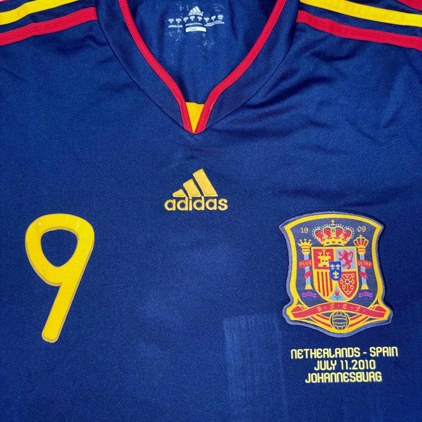 2010/11 Spain Away Shirt - Fernando Torres - M