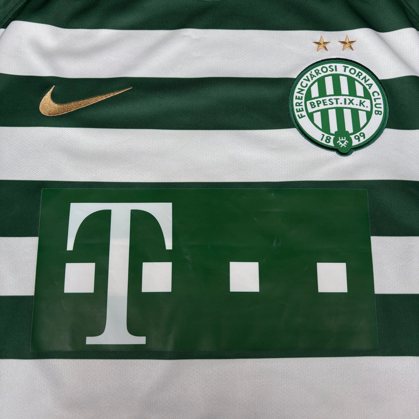 2016/17 Ferencvaros Home Shirt - Player Issue - Leandro - M