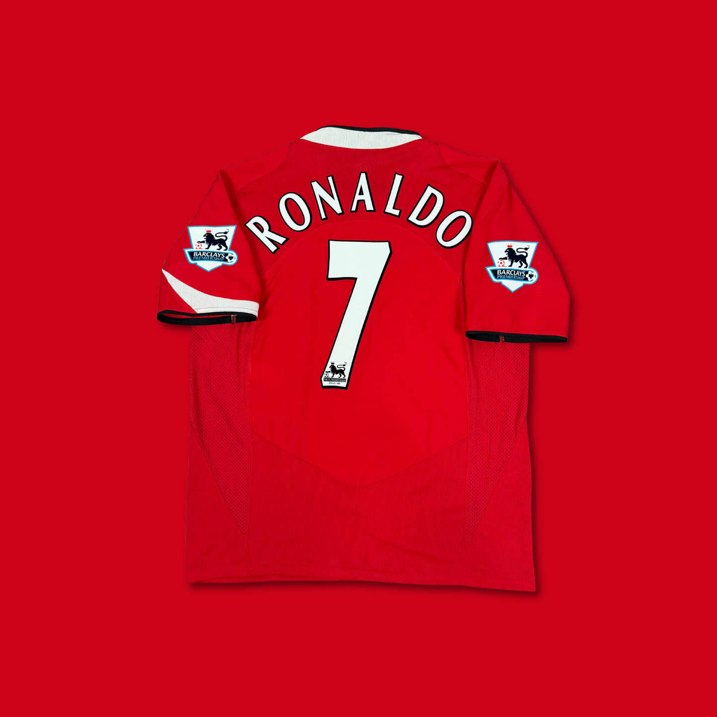 2005/06 Manchester United Home Shirt - Cristiano Ronaldo - L