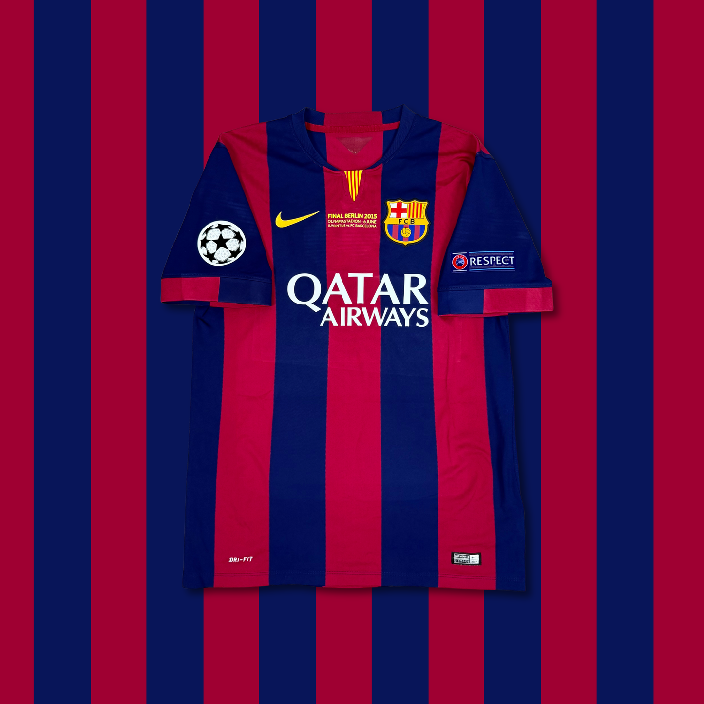 2014/15 Barcelona Home Shirt - Messi - L