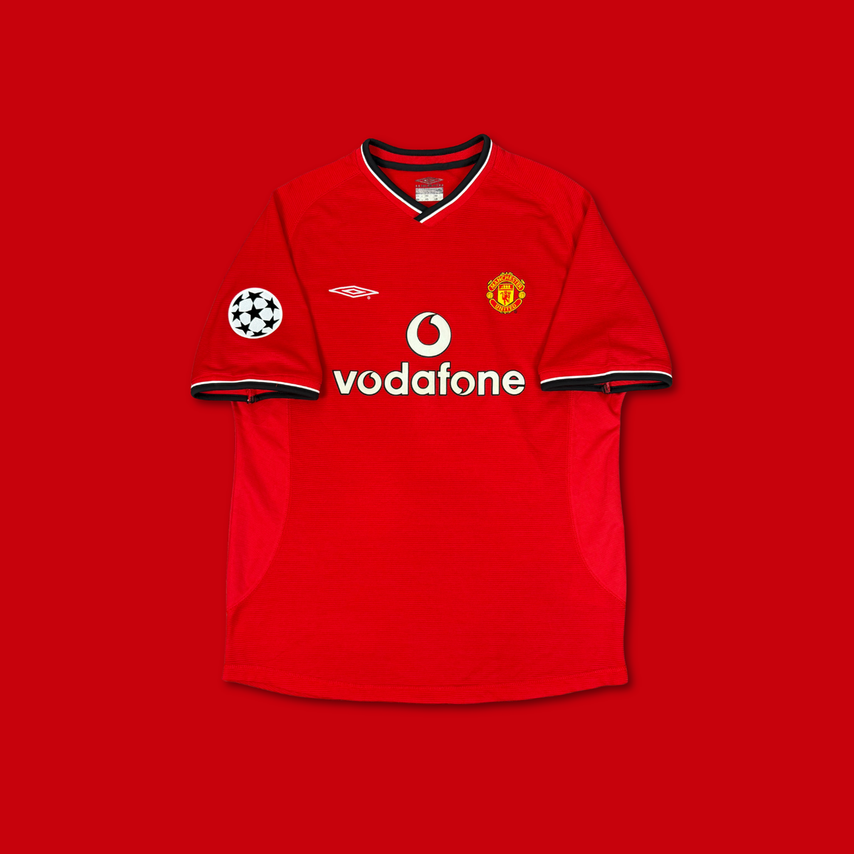 2000/01 Manchester United Home Shirt - Beckham - L