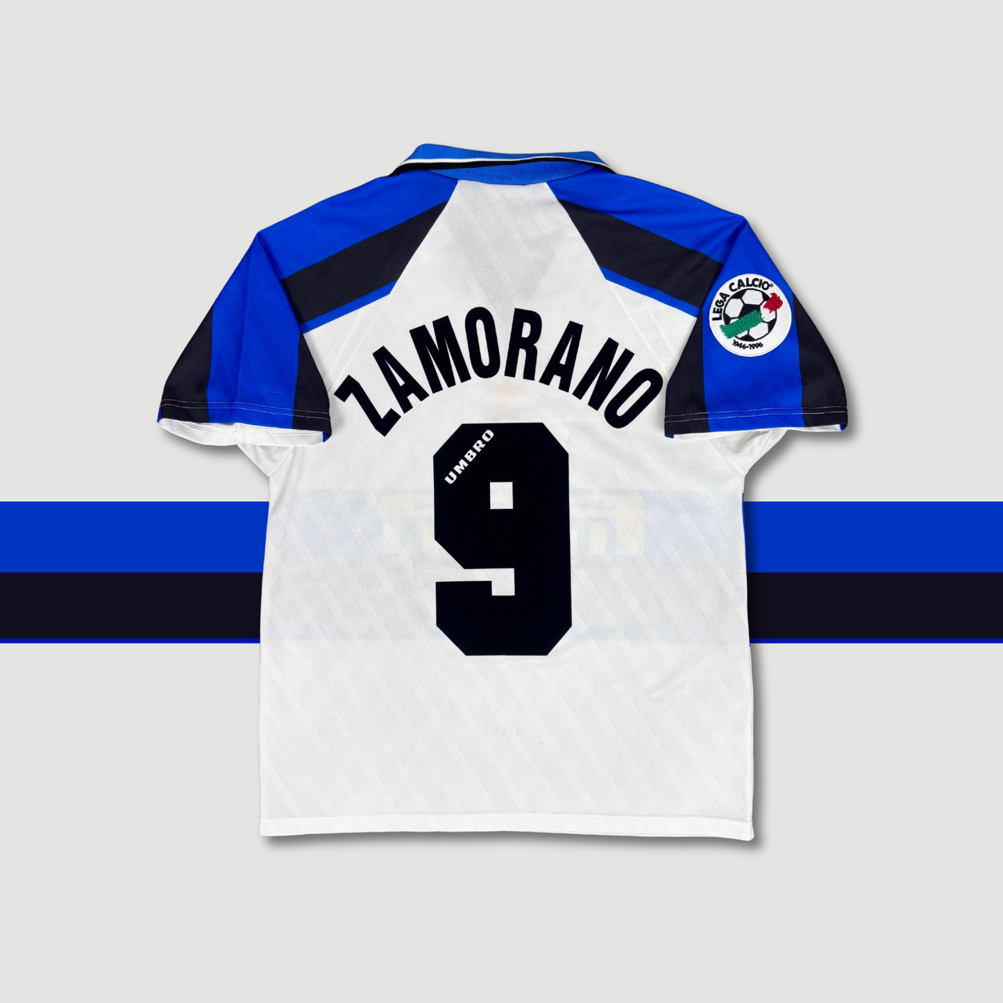1996/97 Inter Milan Away Shirt - Zamorano - M