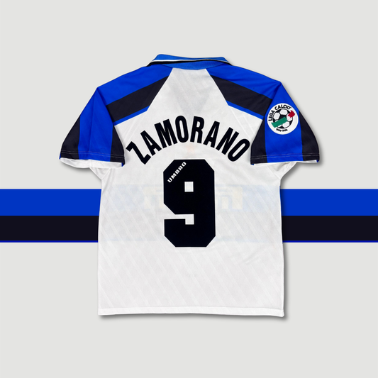 1996/97 Inter Milan Away Shirt - Zamorano - M