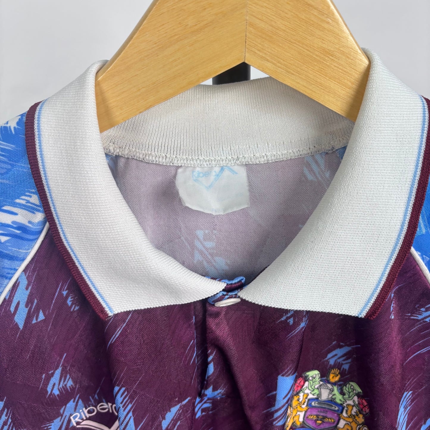 1992/93 Burnley Home Shirt - M