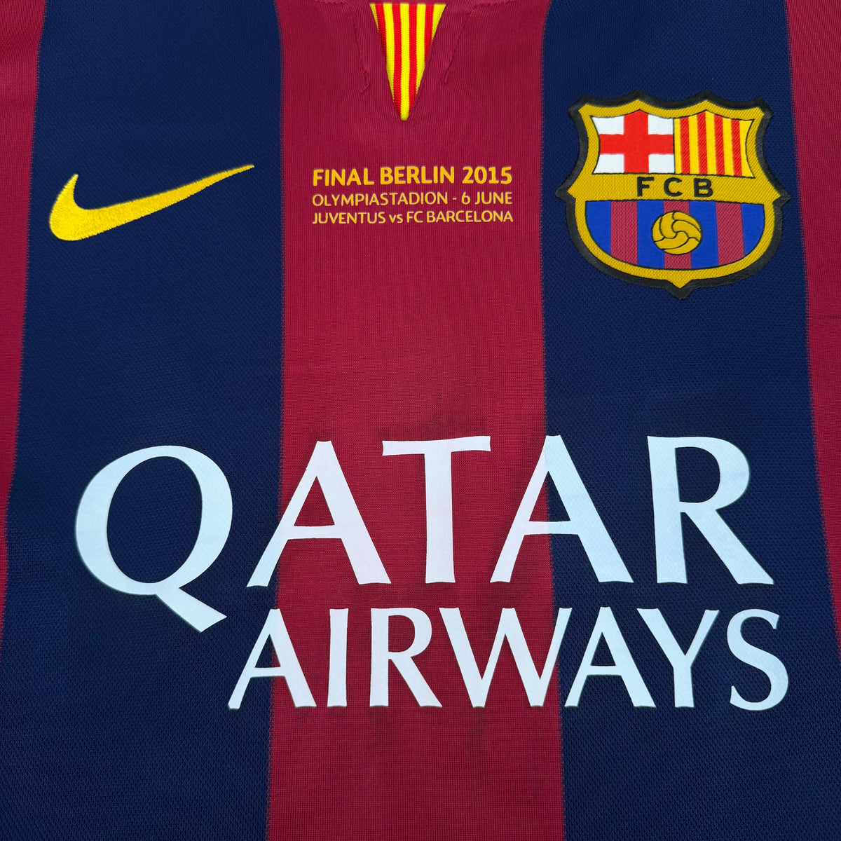 2014/15 Barcelona Home Shirt -  Neymar Jr - M