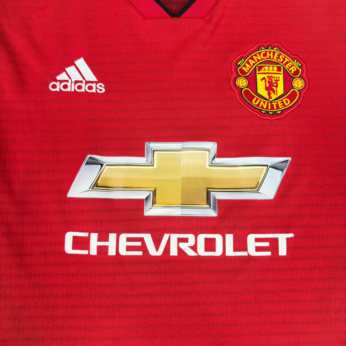2018/19 Manchester United Home Shirt - Young - M