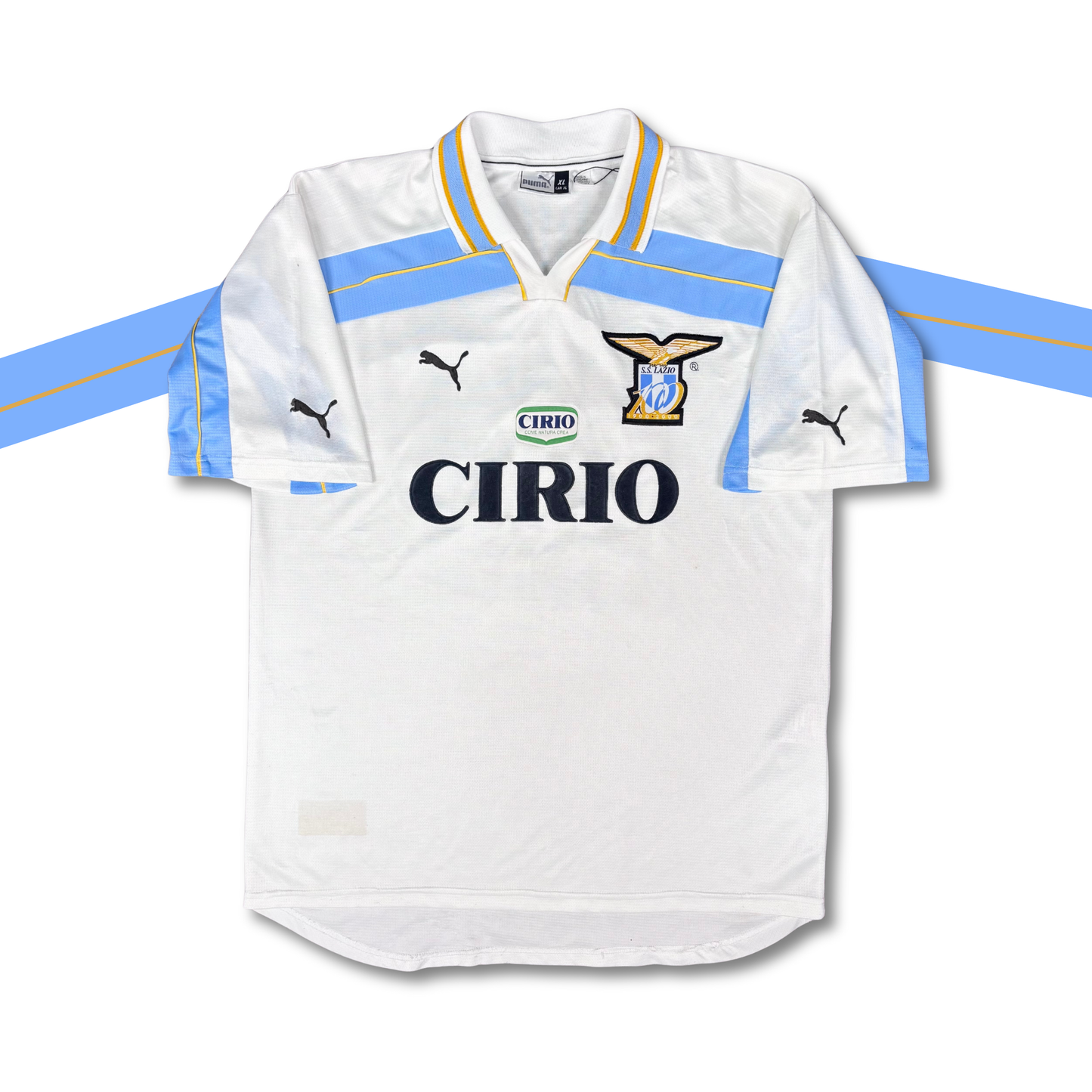 2000/01 Lazio Home Shirt - Inzaghi - XL