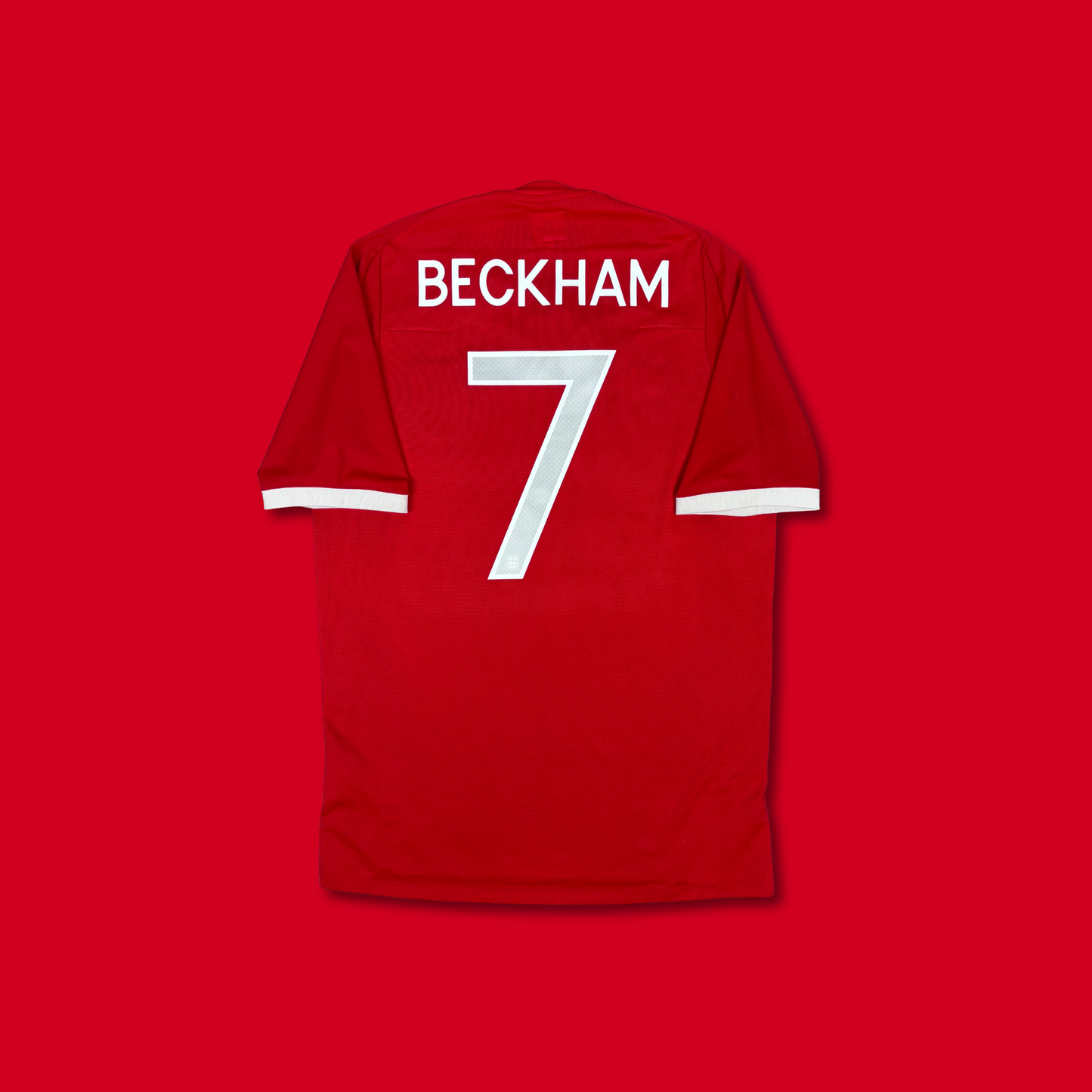 2010/11 England Away Shirt - Beckham - M