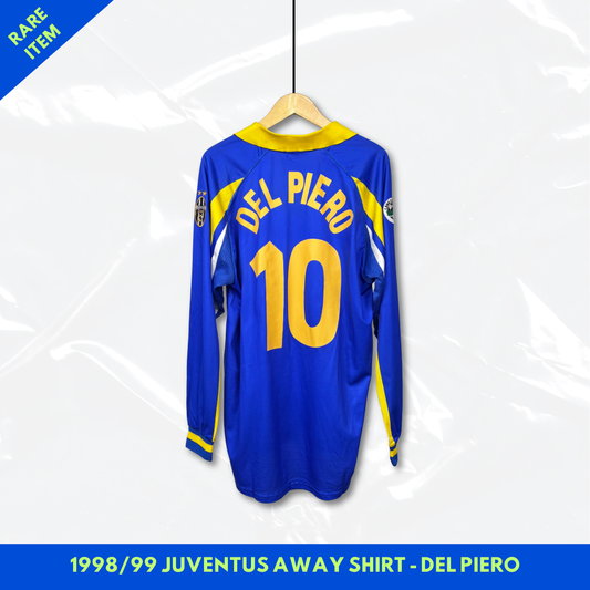 1998/99 Juventus Away Shirt - Size XL - Del Piero