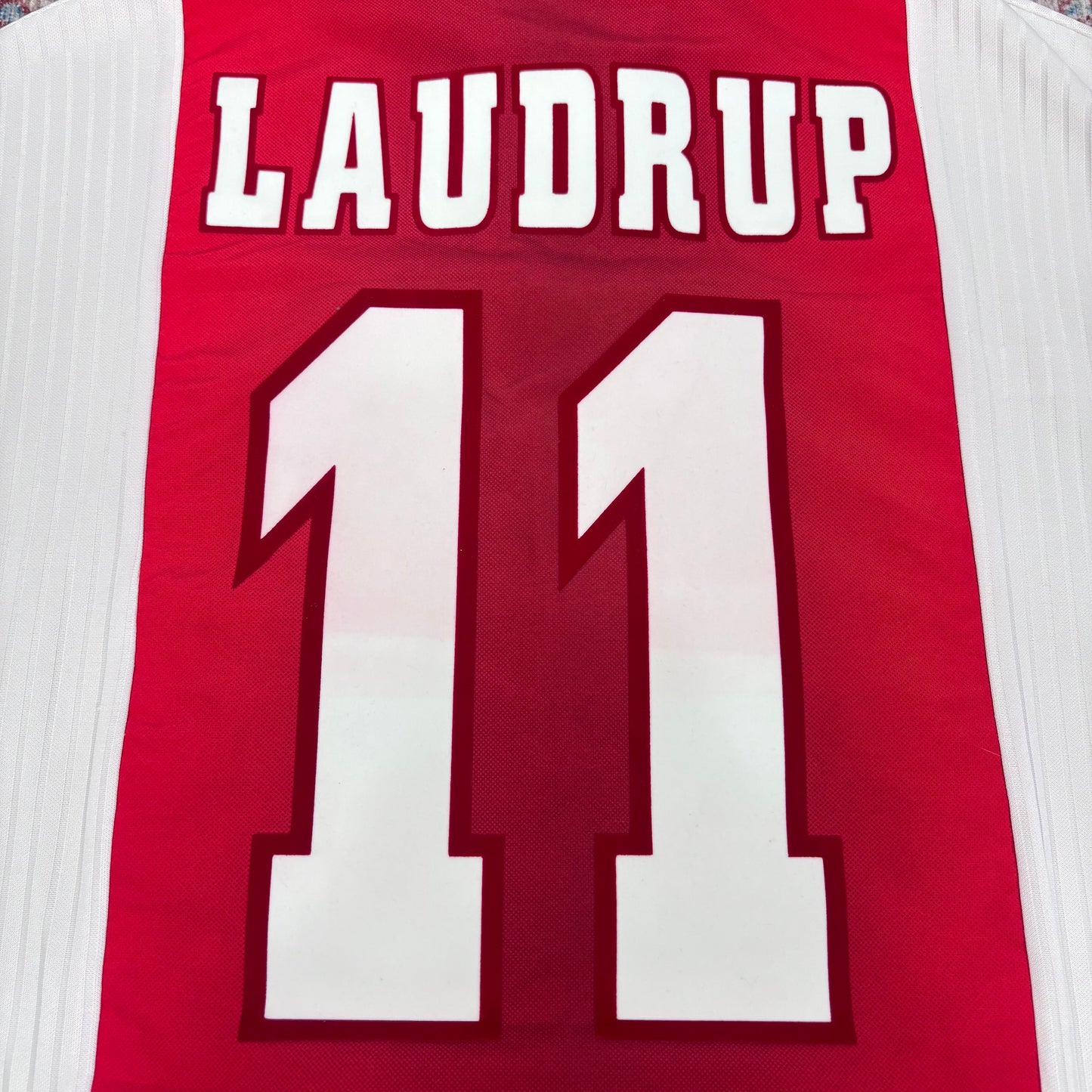 1997/98 Ajax Amsterdam Home Shirt with Short - Laudrup - L