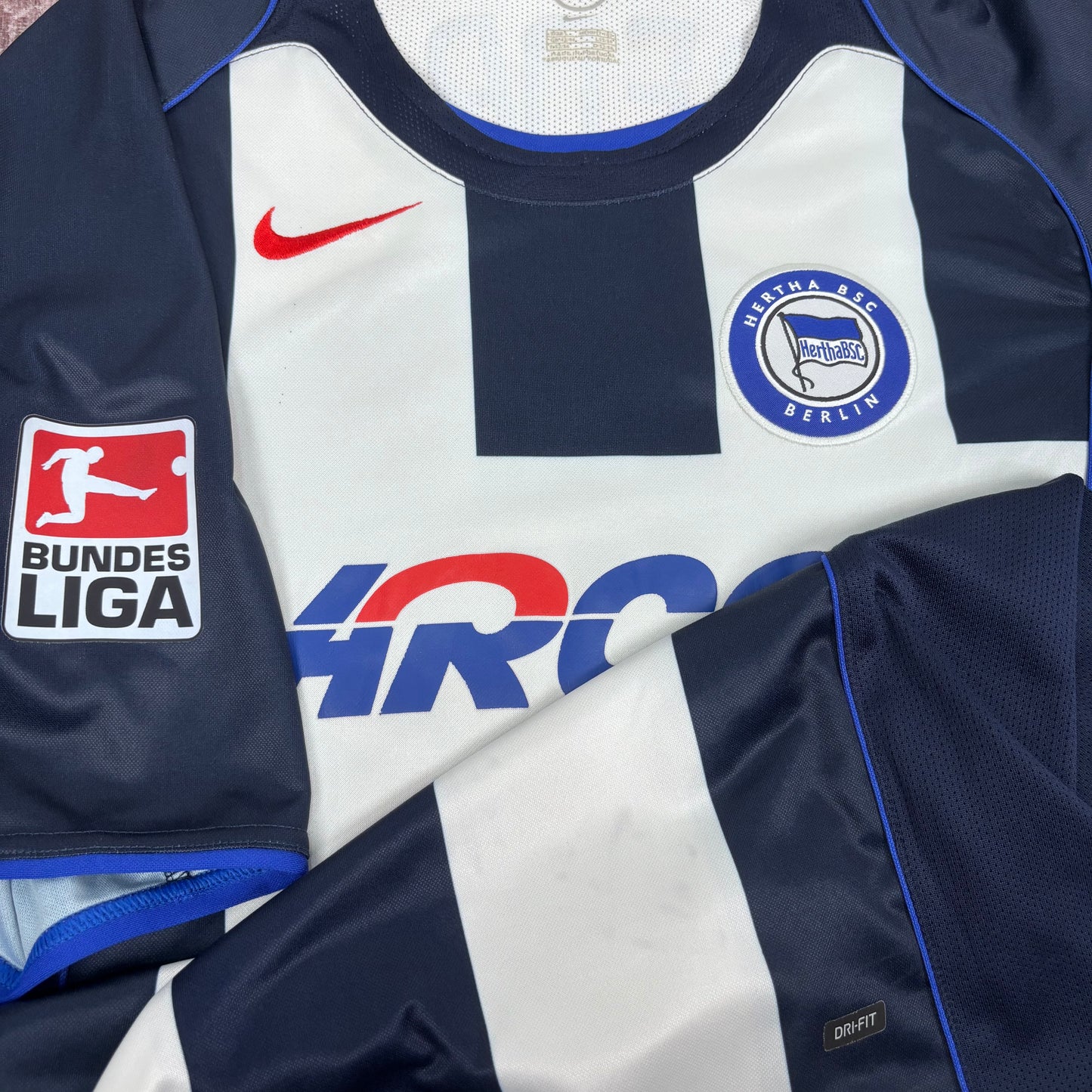 2004/05 Herta Berlin Home Shirt - Friedrich - L