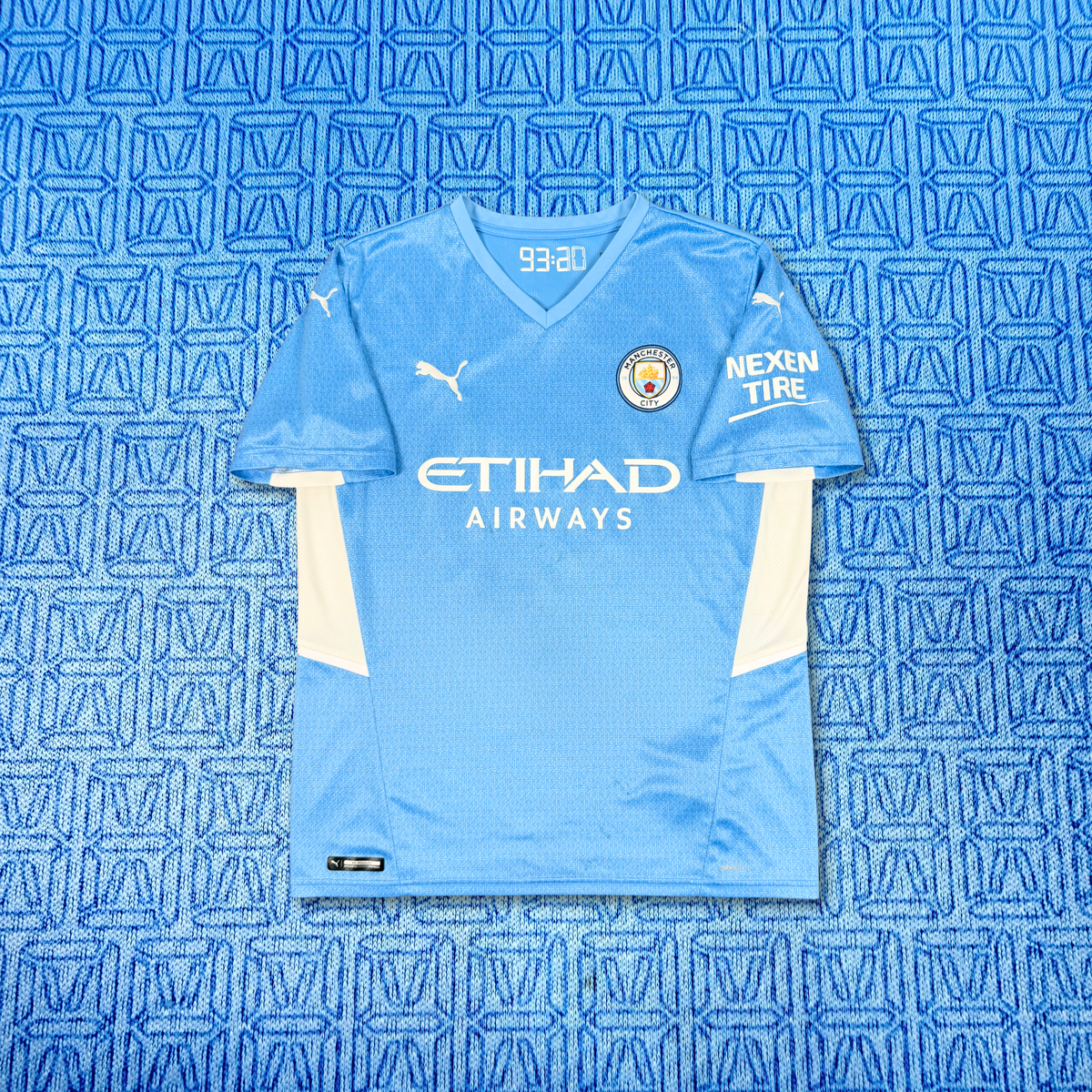 2021/22 Manchester City Home Shirt - Grealish - M