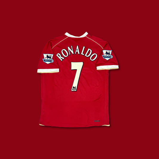 2006/07 Manchester United Home Shirt - Cristiano Ronaldo - L