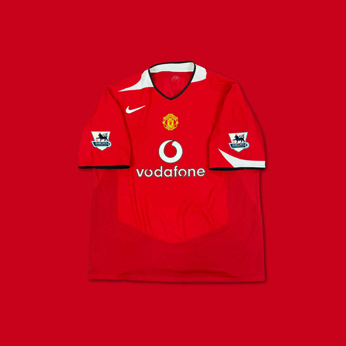2005/06 Manchester United Home Shirt - Ji Sung Park - XL