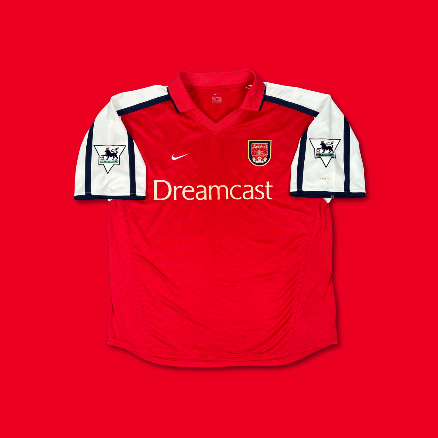 2000/01 Arsenal Home Shirt - Henry - XL