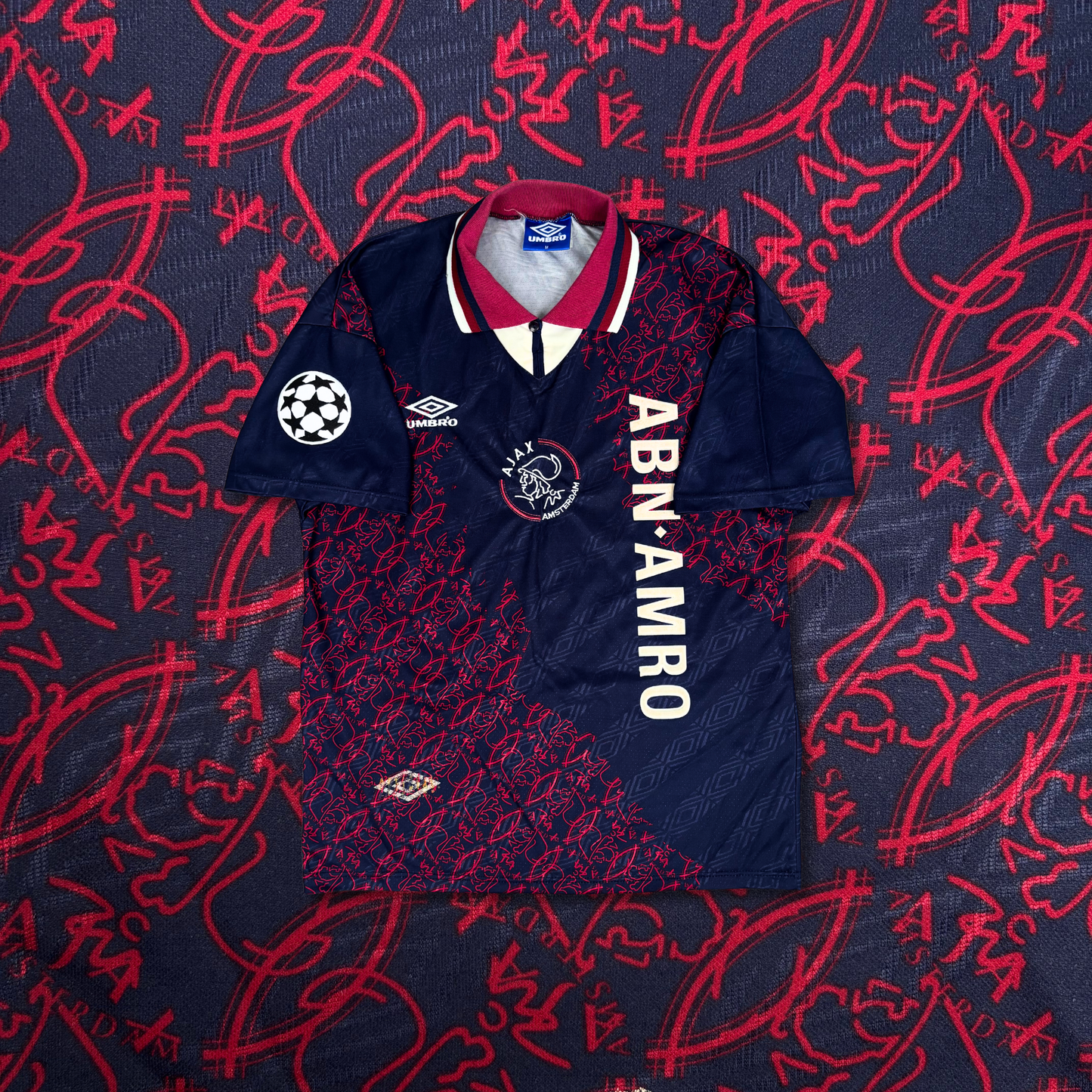 1994/95 Ajax Amsterdam Away Shirt - Frank Rijkaard - M