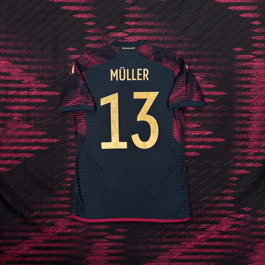 2022/23 Germany Away Shirt - Player Issue - Thomas Muller - M