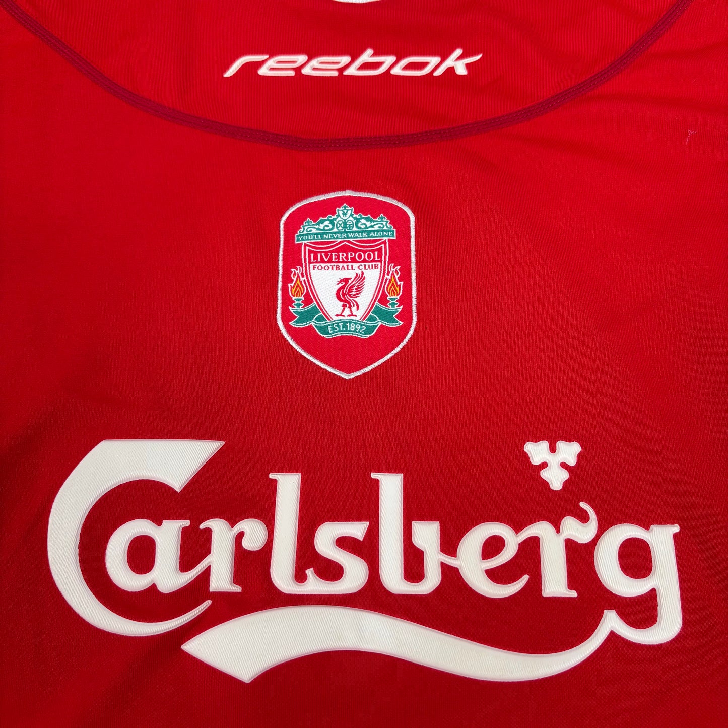 2002/03 Liverpool Home Shirt - Gerarrd - L