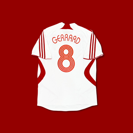 2007/08 Liverpool Away Shirt - Gerrard - M