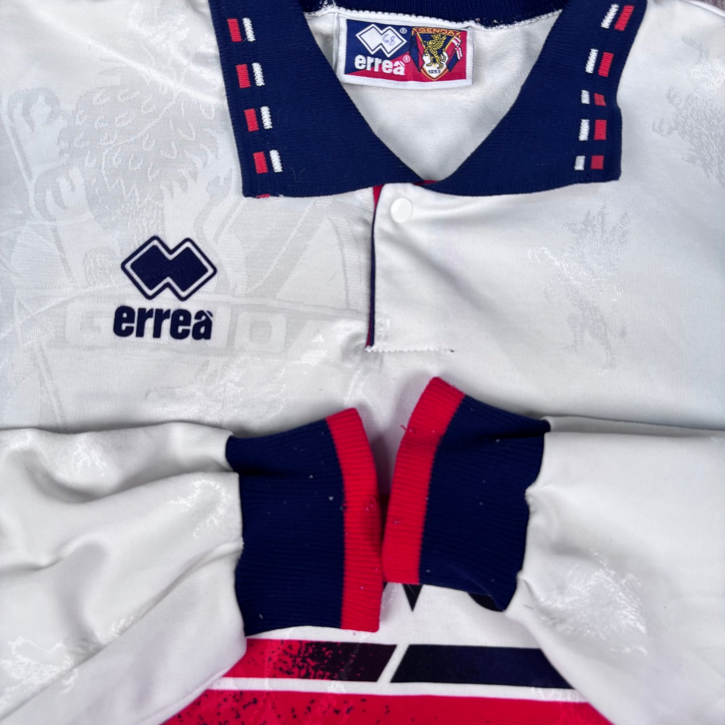 1994/95 Genoa Away Shirt - Kazu - L