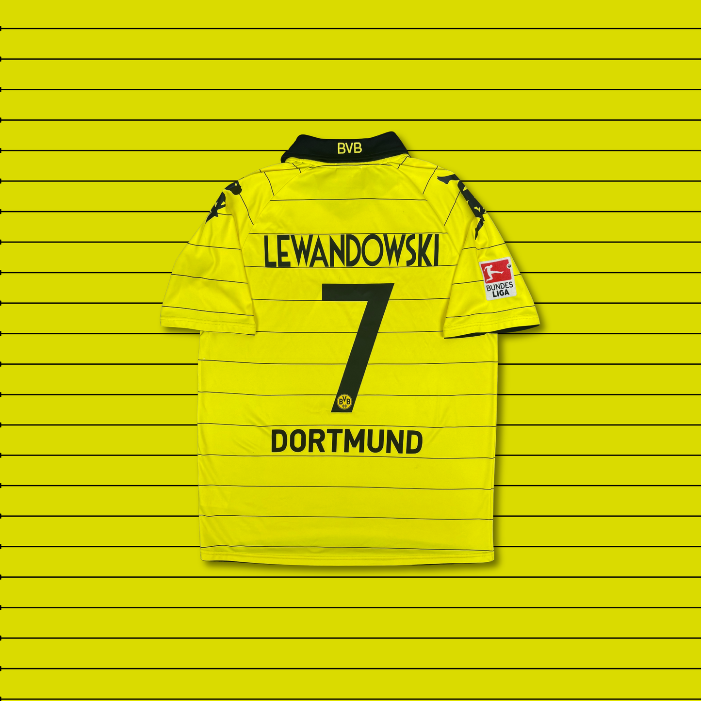 2010/11 Borussia Dortmund Home Shirt - Lewandowski - XL