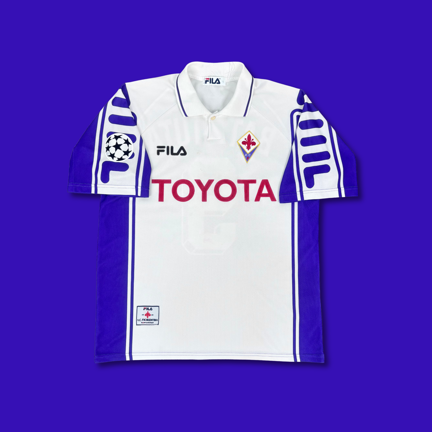 1999/00 Fiorentina Away Shirt - Batistuta - L