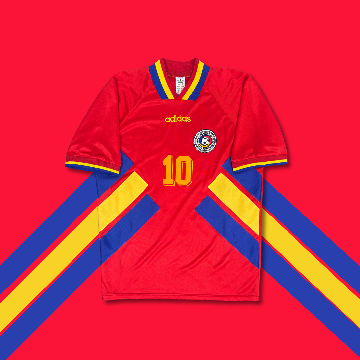 1994/95 Romania Away Shirt - Hagi - M