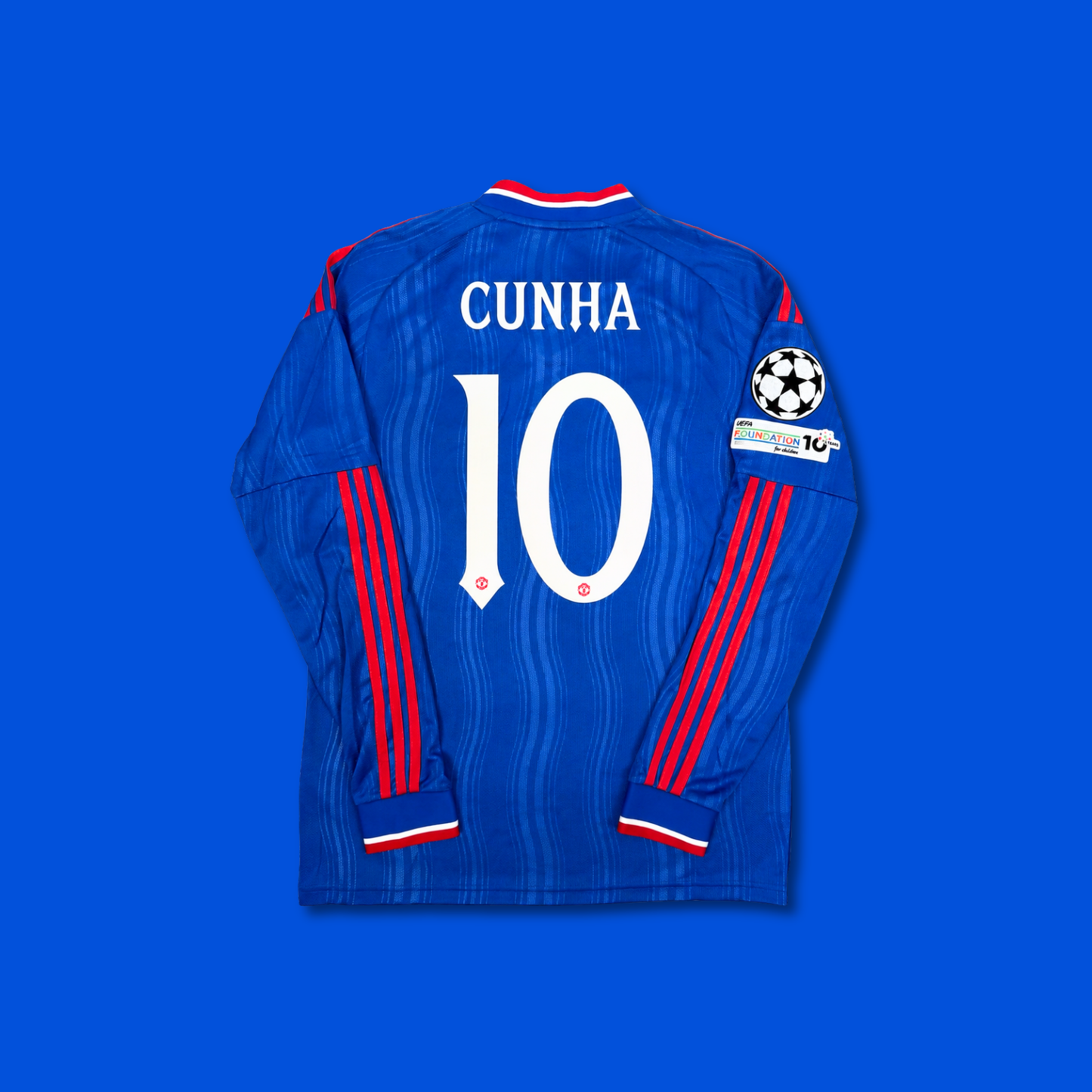 2026/27 Manchester United Away Longsleeve Shirt - Cunha - New with Tag - M