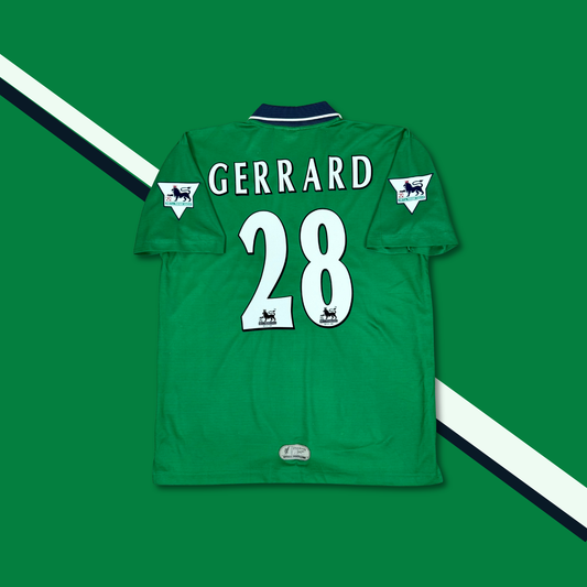 1999/00 Liverpool Away Shirt - Gerrard - XL