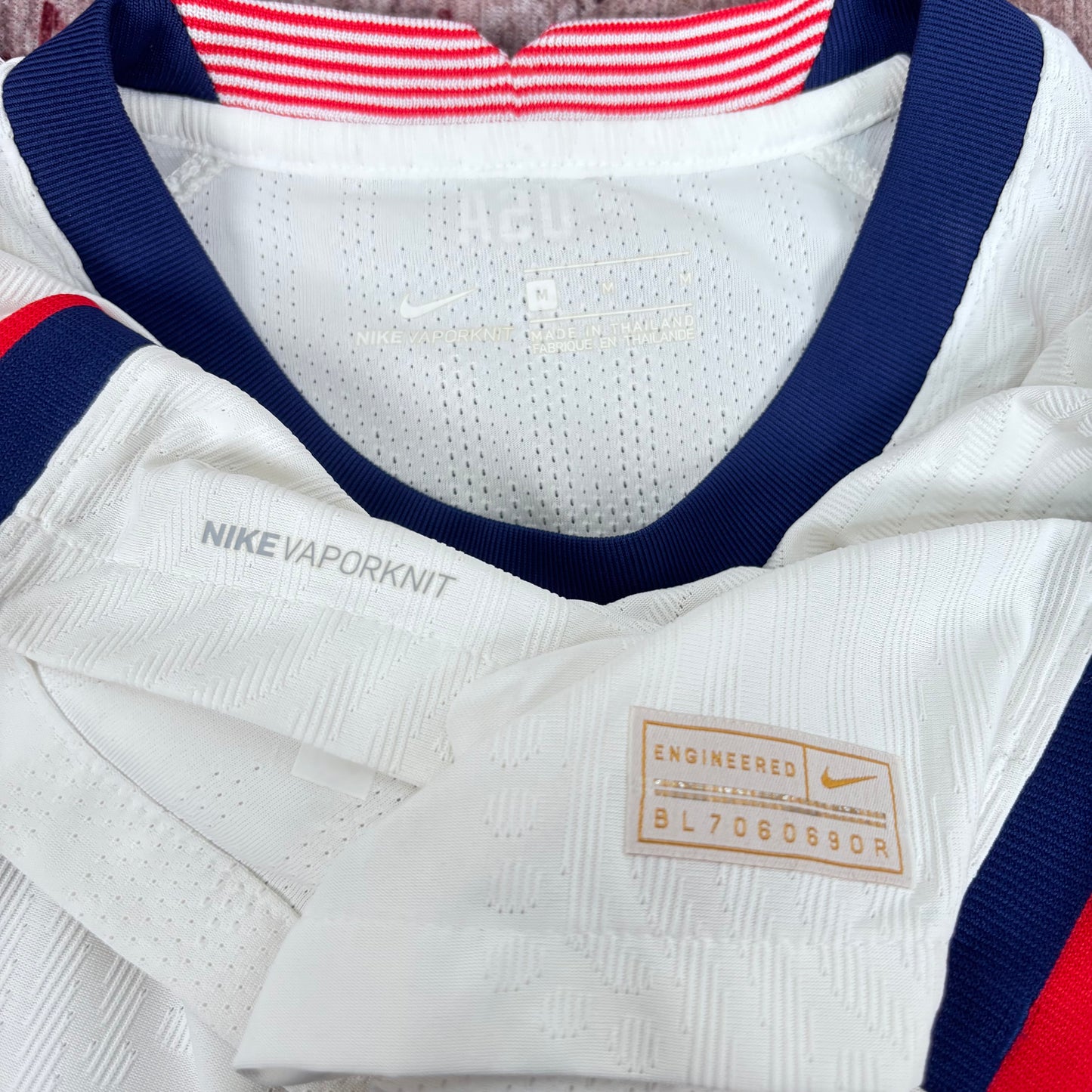 2020/21 United States Home Shirt - Player Issue - Pulisic - M