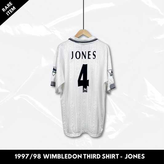 1997/98 AFC Wimbledon Third Shirt - Vinnie Jones - XXL