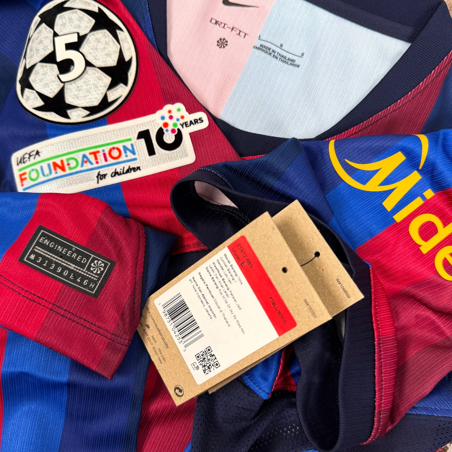 2026/27 Barcelona Home Shirt - Yamal - New with Tag - L
