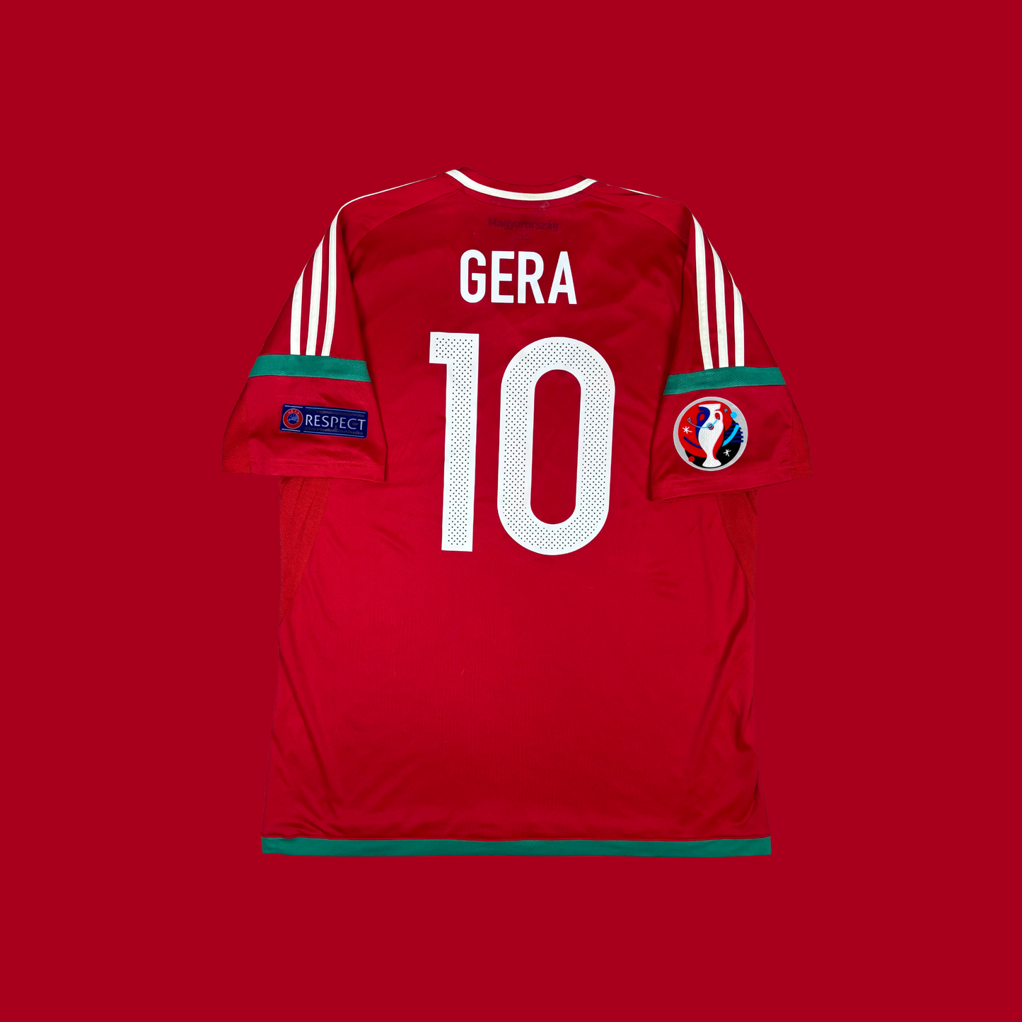 2016/17 Hungary Home Shirt - Gera - XL