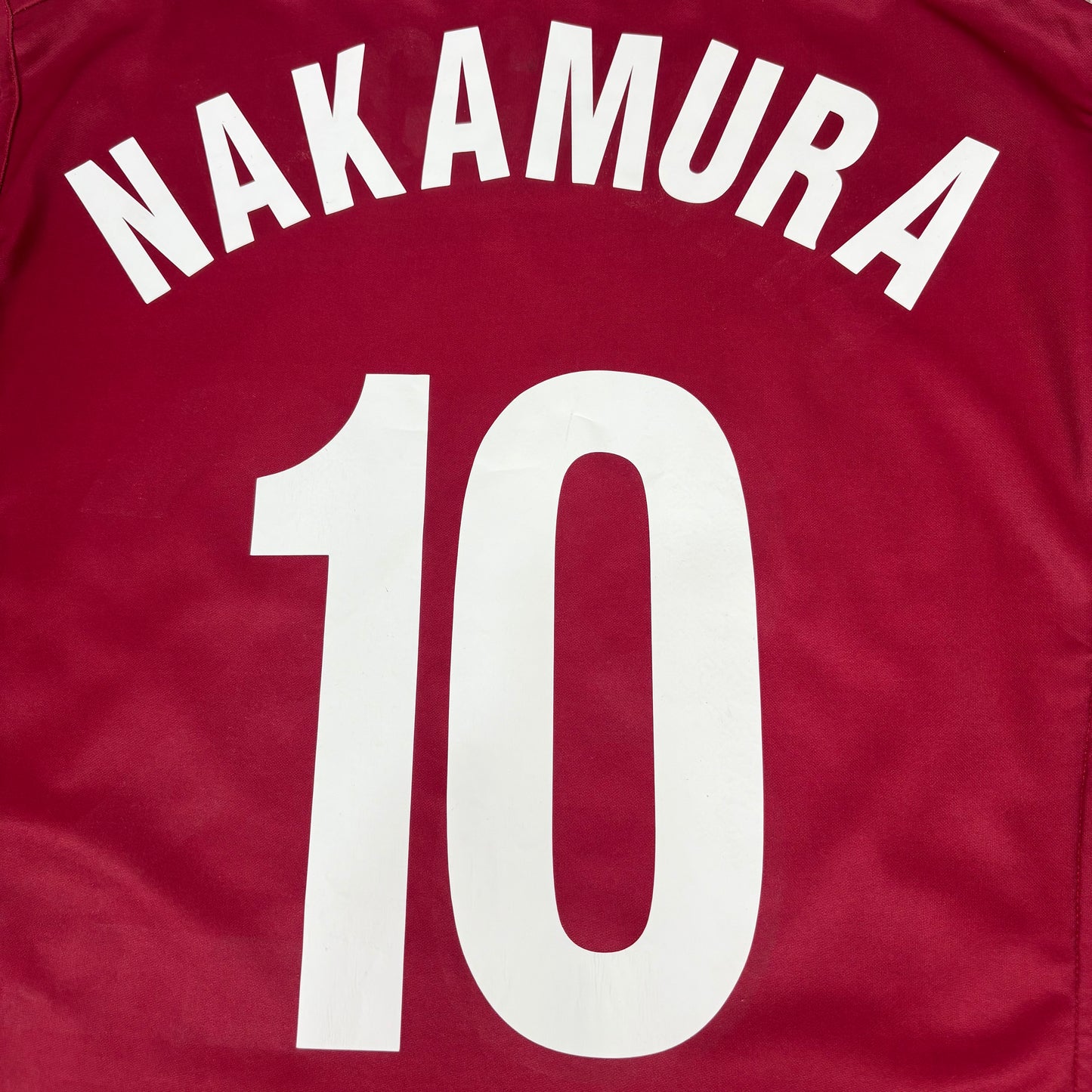 2003/04 Reggina Calcio Home Longsleeve Shirt - Player Issue - Nakamura - XL