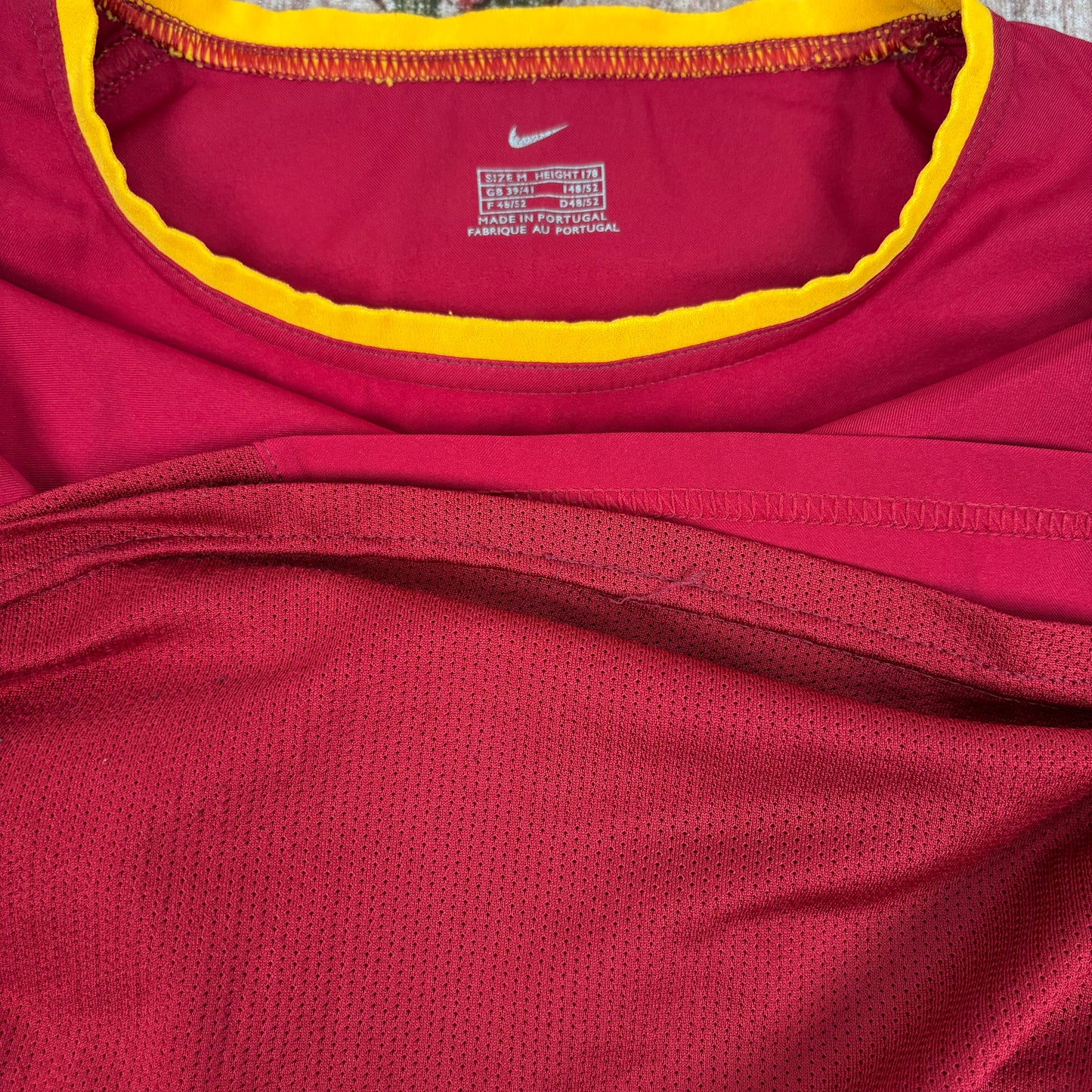 2002/03 Portugal Home Shirt - Cristiano Ronaldo - M