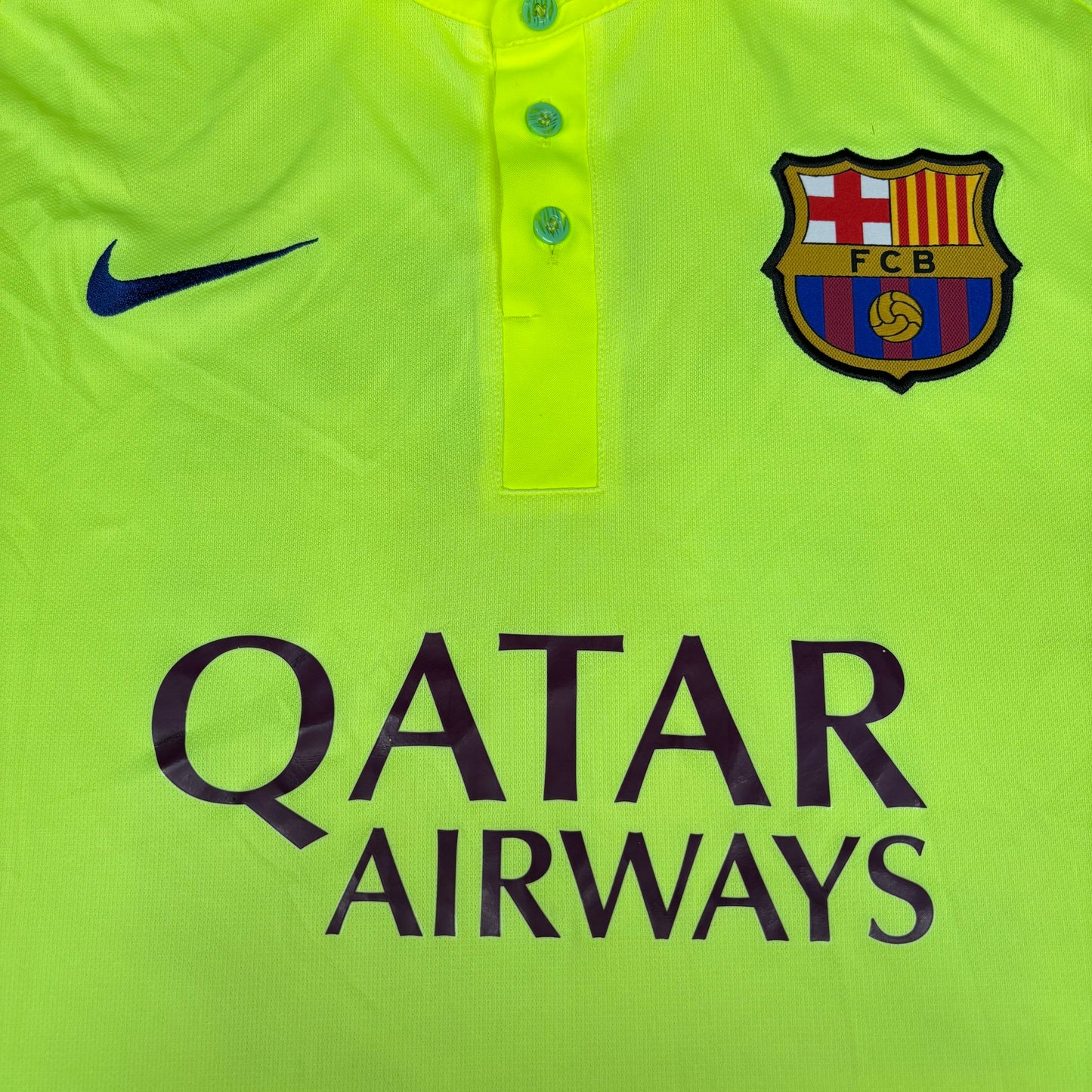 2014/15 Barcelona Third Shirt - Messi - XL