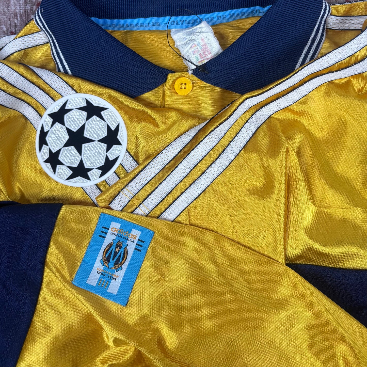 1998/99 Olympique Marseille Away Shirt - Pires - M