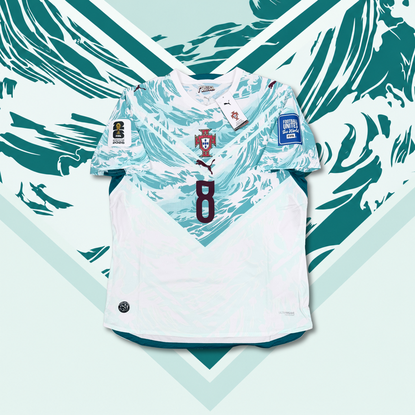 2026/27 Portugal Away Shirt - Player Issue - Bruno Fernandes - XL - New with Tag