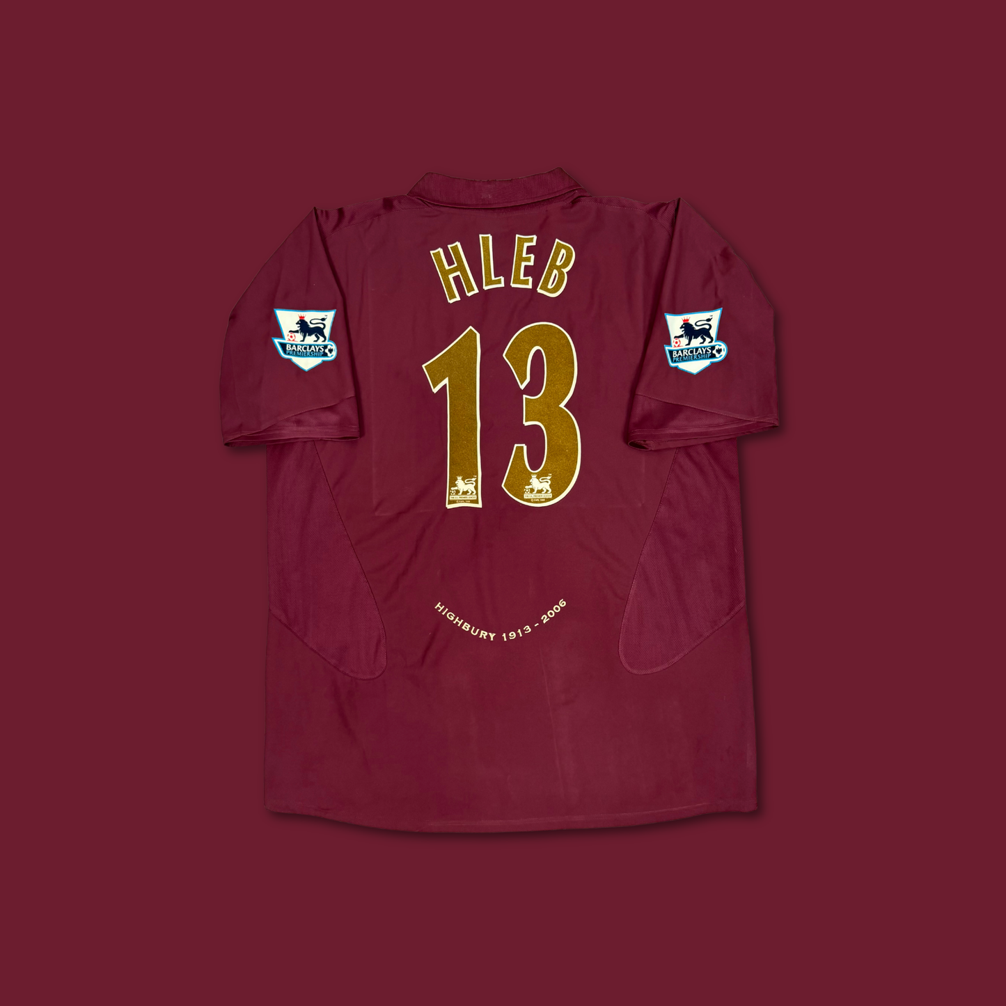 2005/06 Arsenal Home Shirt - Hleb - XXL