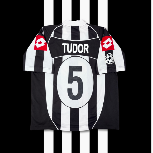 2002/03 Juventus Home Shirt - Tudor - XL