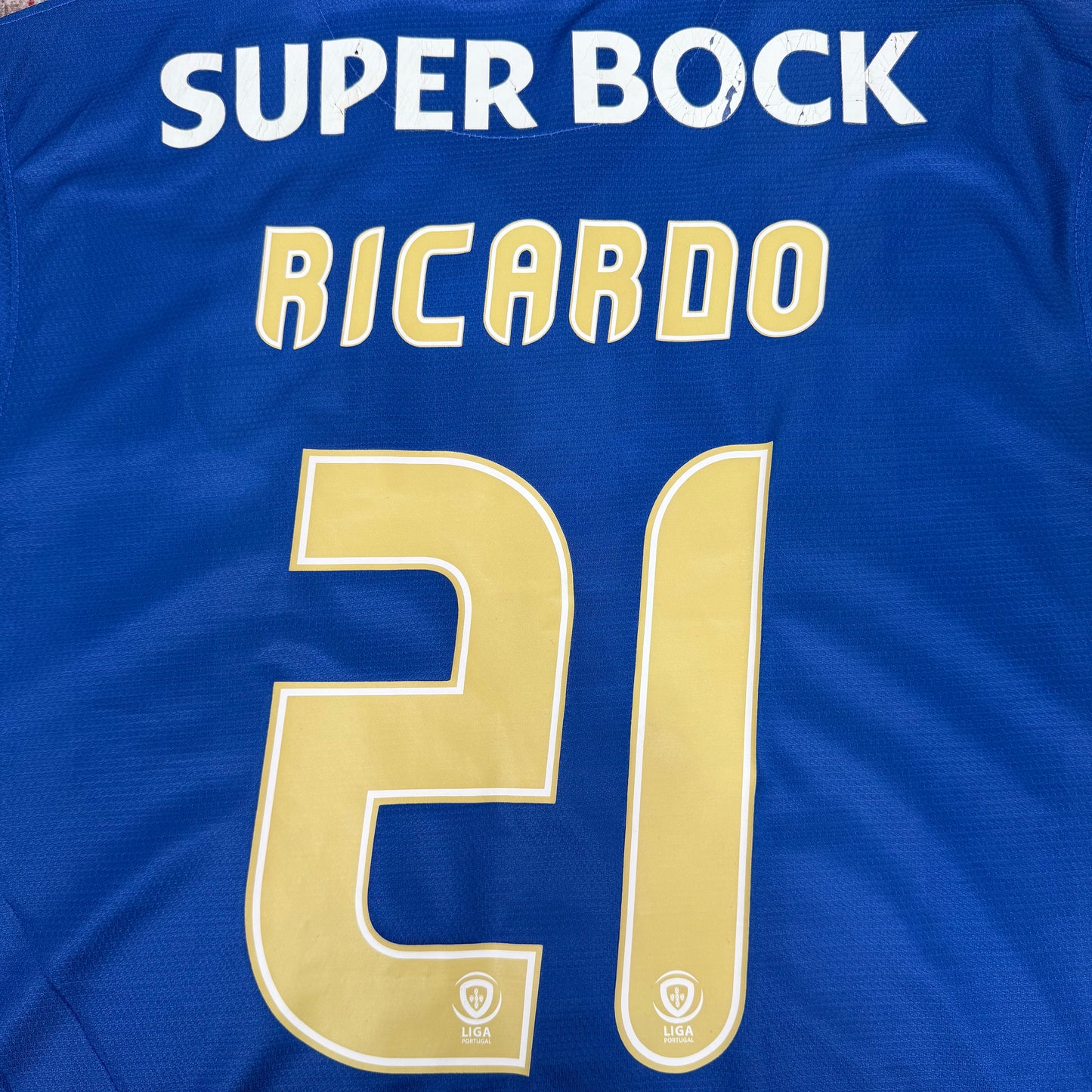 2013/14 FC Porto Home Shirt - Ricardo - M
