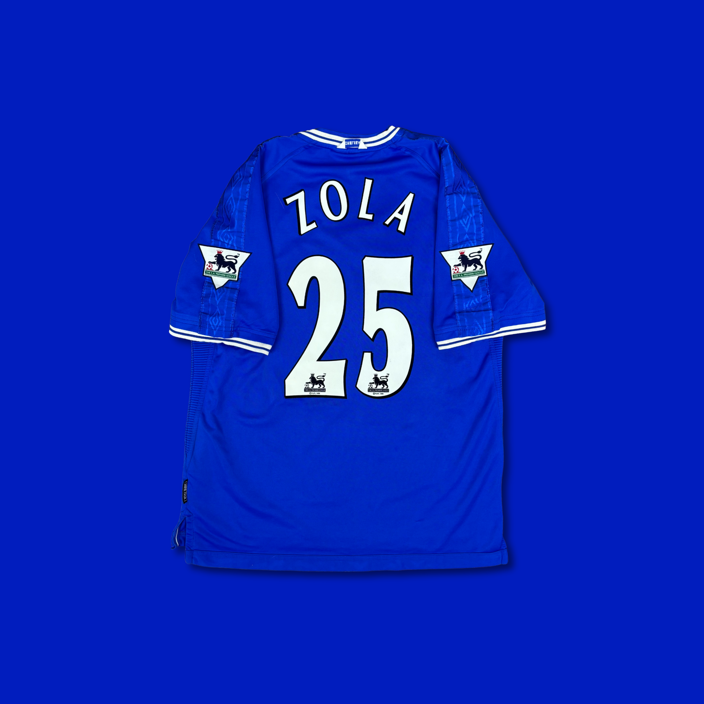 1999/00 Chelsea Home Shirt - Zola - XL