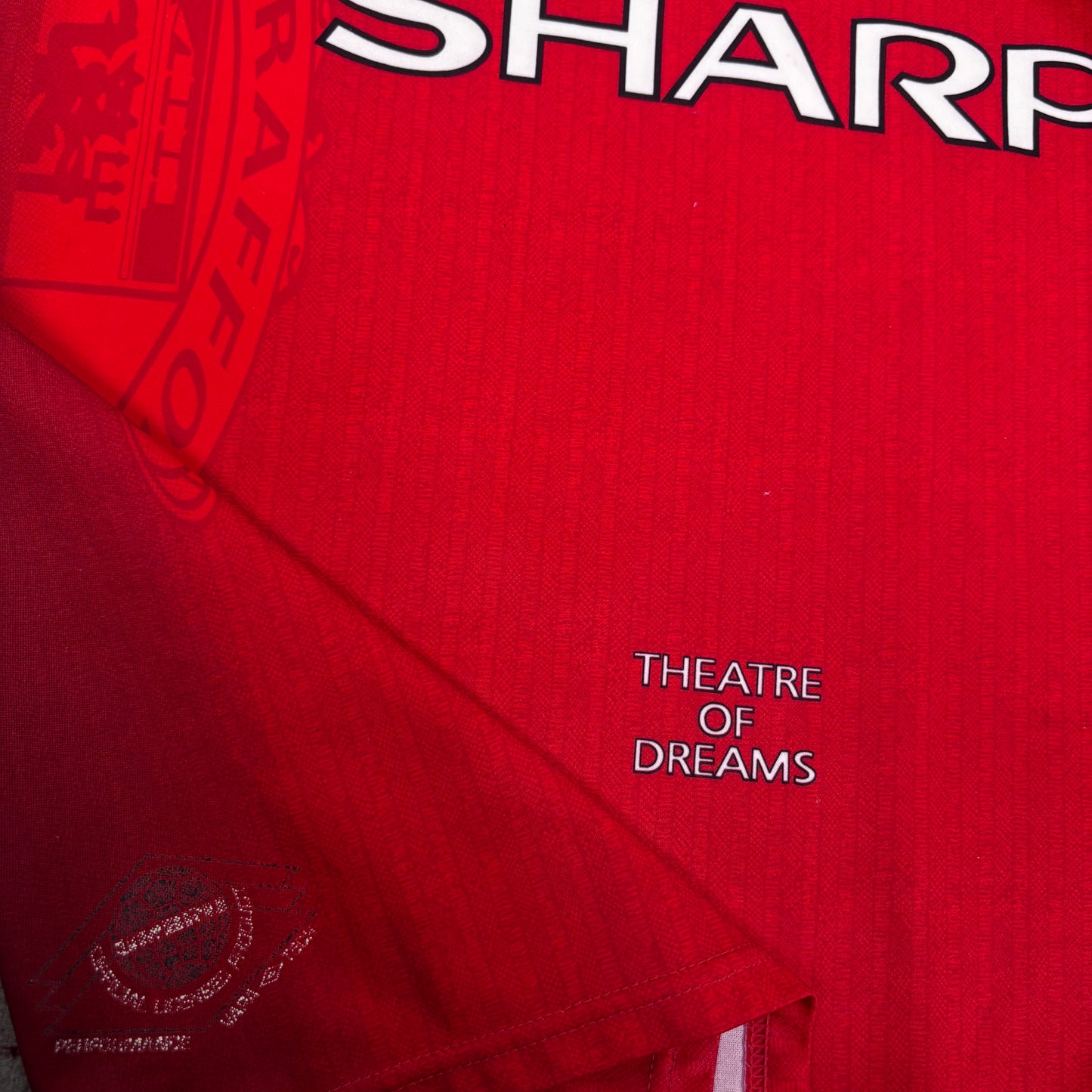 1996/97 Manchester United Home Shirt with Short - Cantona - XL