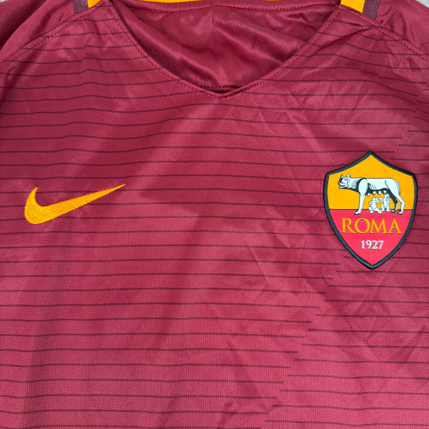 2016/17 AS Roma Home Shirt - Totti - M