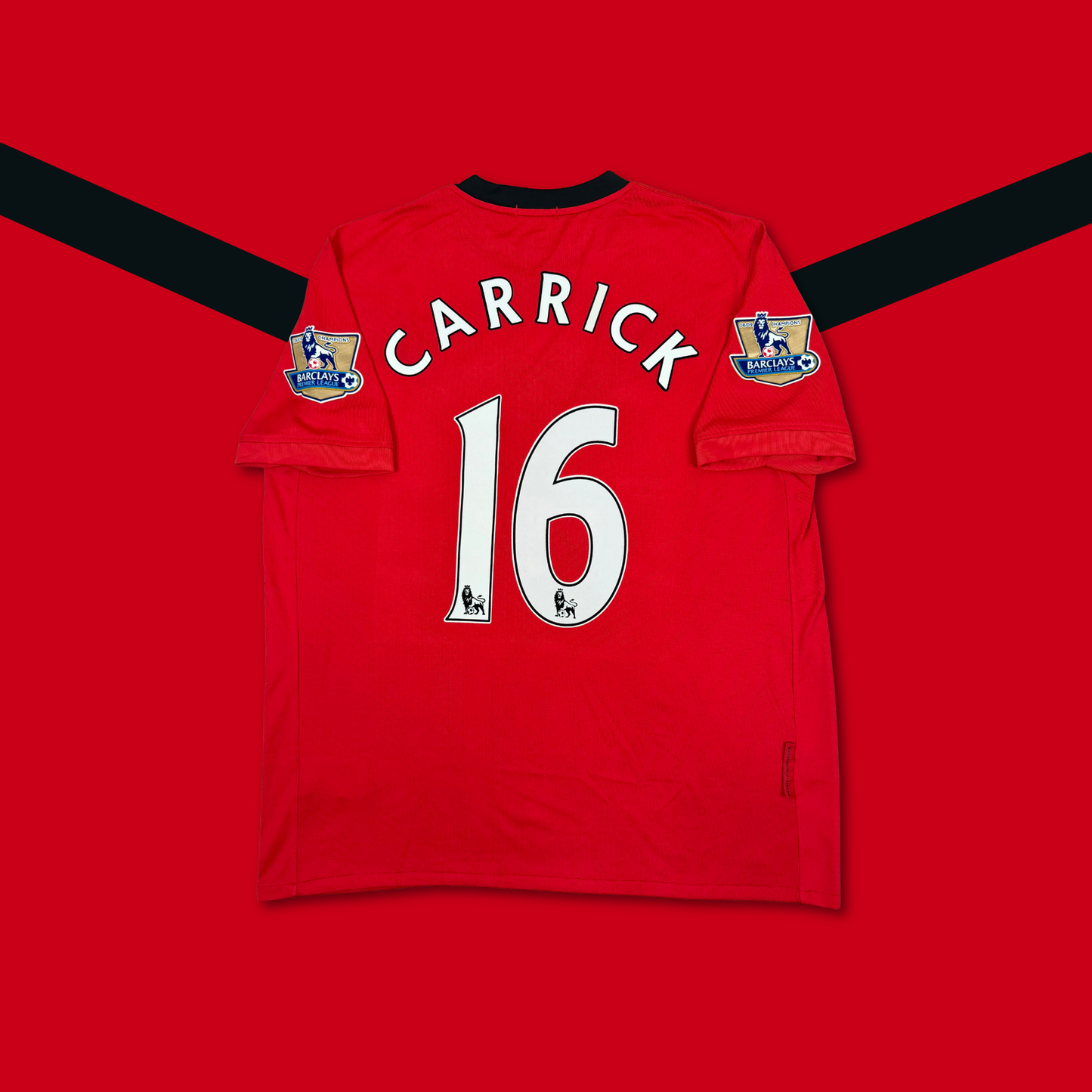2009/10 Manchester United Home Shirt - Carrick - XL